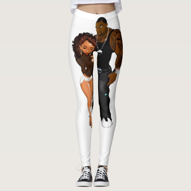 Bonnie u. Clyde dünn u. m Leggings (Vorderseite)