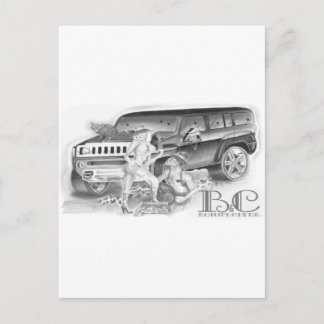 Bonny n Clyde Postkarte