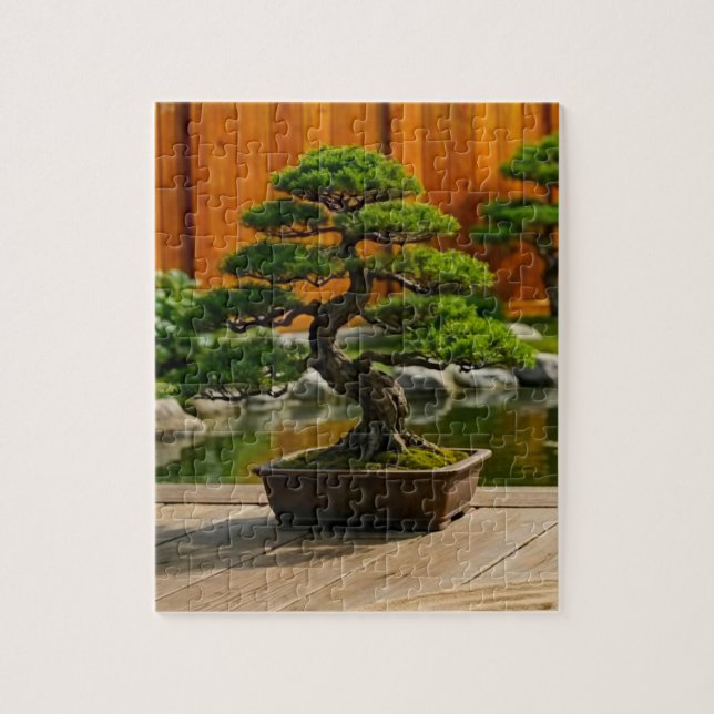 Bonsai-Baum des Drachen der Balance (Vertikal)
