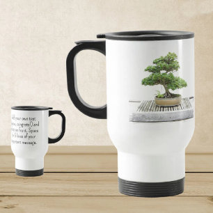 Bonsai-Baum-Familiengeschenk-Andenken 15oz Foto hi Reisebecher