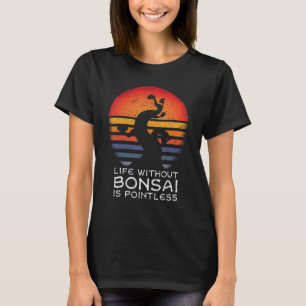 Bonsai-Baum Japan Garten Botanik Harmonie 1 T-Shirt