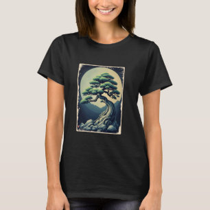 Bonsai-Baum-Tee Japanische Gartenarbeit Japan Bota T-Shirt