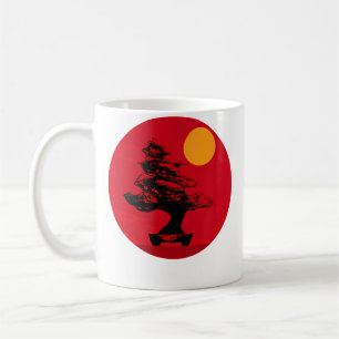 Bonsai-Baum-Zwergbaum-Gärtnerei Kaffeetasse