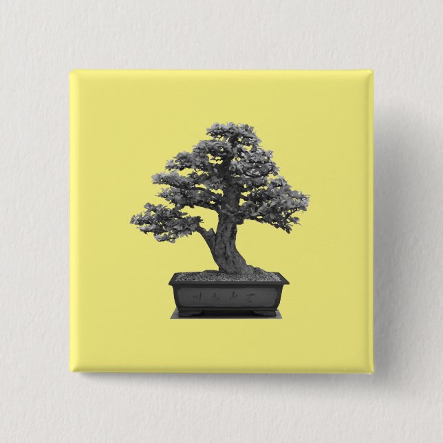 Bonsai Button (Vorderseite)