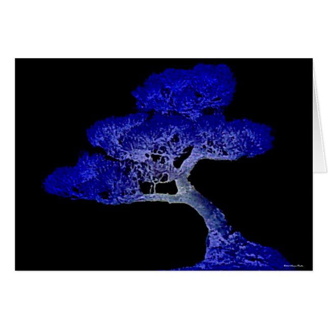 Bonsai Card (Vorderseite (Horizontal))