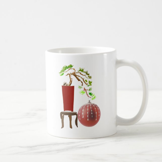 Bonsai Christmas Tree Kaffeetasse (Rechts)