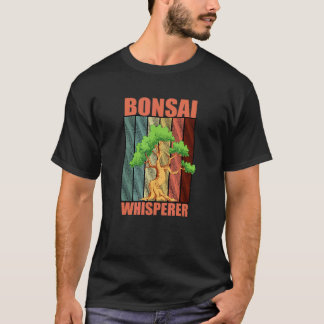 Bonsai-Flüsterer Japanischer Bonsai-Baum-Gartenpla T-Shirt