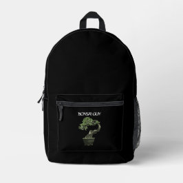 Bonsai guy funny quote for bonsai lovers bedruckter rucksack