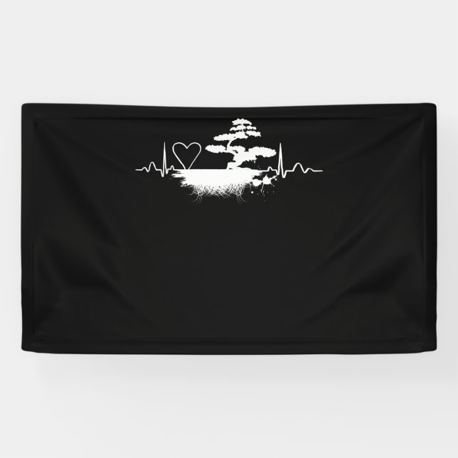Bonsai Heartbeat für Bonsai Lovers Banner (Horizontal)