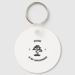 Bonsai ist meine Supermacht Schlüsselanhänger