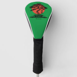 Bonsai Japanisches Kanji Personalisiert Golf Headcover
