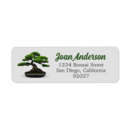 Bonsai-Label