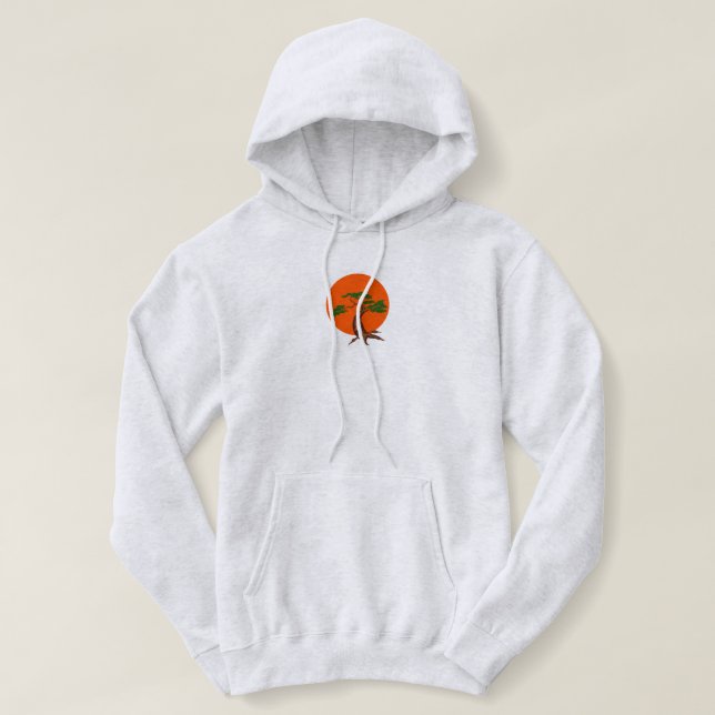 Bonsai Sunset Hoodie (Design vorne)