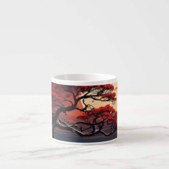 Bonsai Tree Espressotasse (Vorderseite)