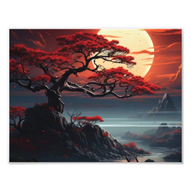 Bonsai Tree Fotodruck (Vorne)