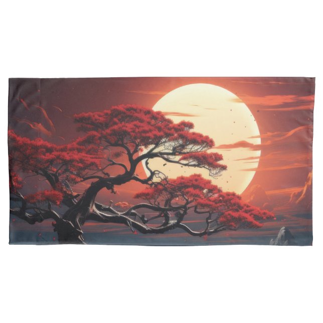 Bonsai Tree Kissenbezug (Vorderseite-Links)