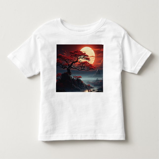 Bonsai Tree Kleinkind T-shirt (Vorderseite)