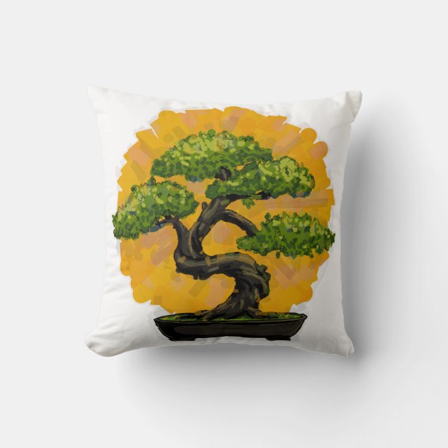 Bonsai Tree Lover Kissen (Vorderseite)