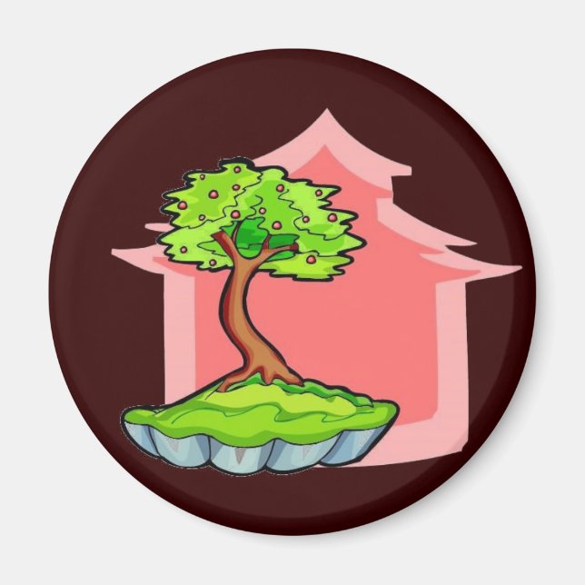 Bonsai Tree Magnet (Vorne)