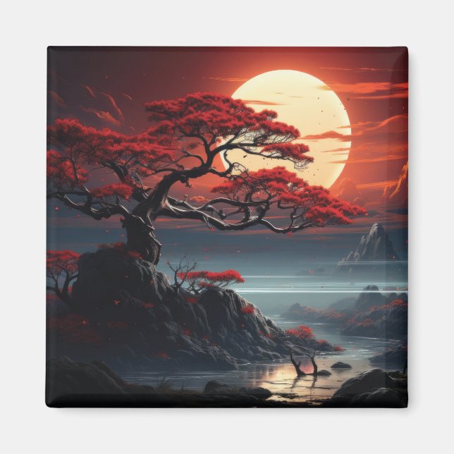 Bonsai Tree Magnet (Vorne)