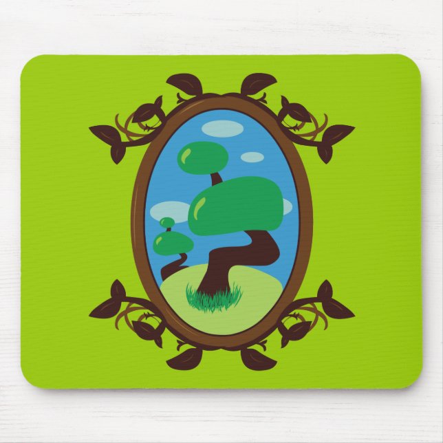 Bonsai Tree Mousepad (Vorne)