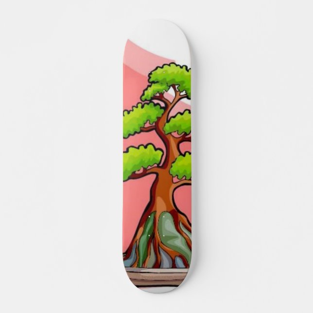 Bonsai Tree Skateboard (Vorne)