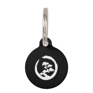 Bonsai Tree W Enso Brush Stroke Haustiermarke