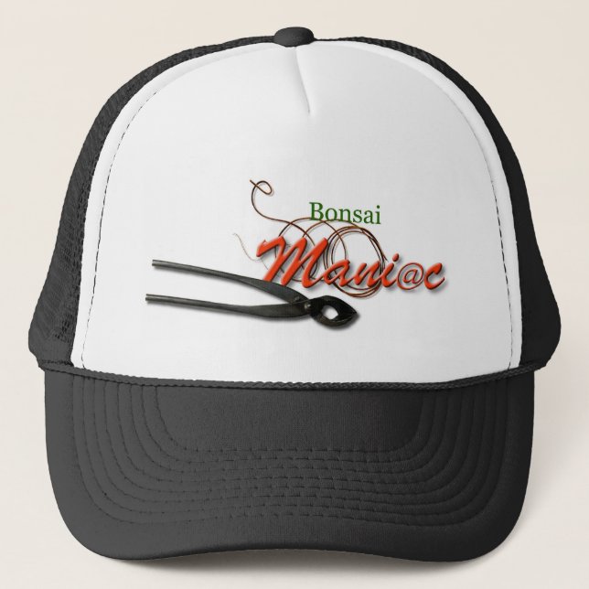 Bonsaismaniac-Kappe Truckerkappe (Vorderseite)