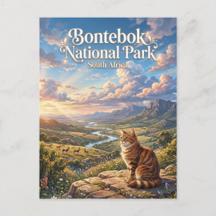 Bontebok-Nationalpark Südafrika Postkarte