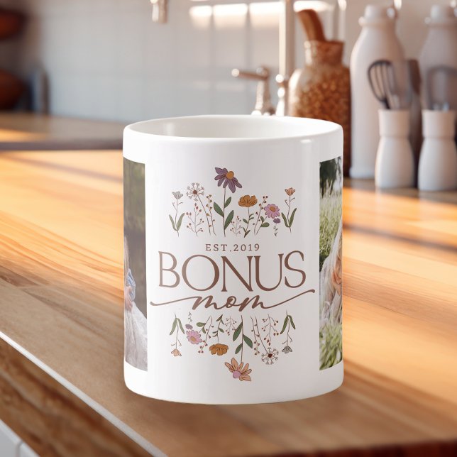 Bonus Mama 2 Foto Jahr festgelegt Kaffeetasse (Von Creator hochgeladen)