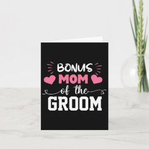 Bonus-Mama der Groom Niedliche Stepama von Groom W Karte