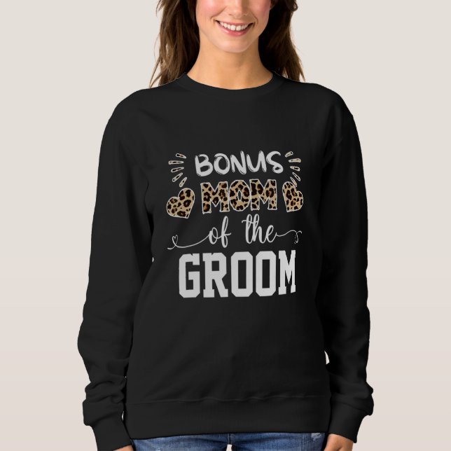 Bonus-Mama des Weihnachtsfeiertages der Groom Mutt Sweatshirt (Vorderseite)