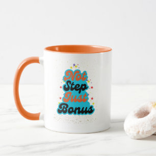 Bonus-Mama-Geschenkdesign-Typografie Tasse