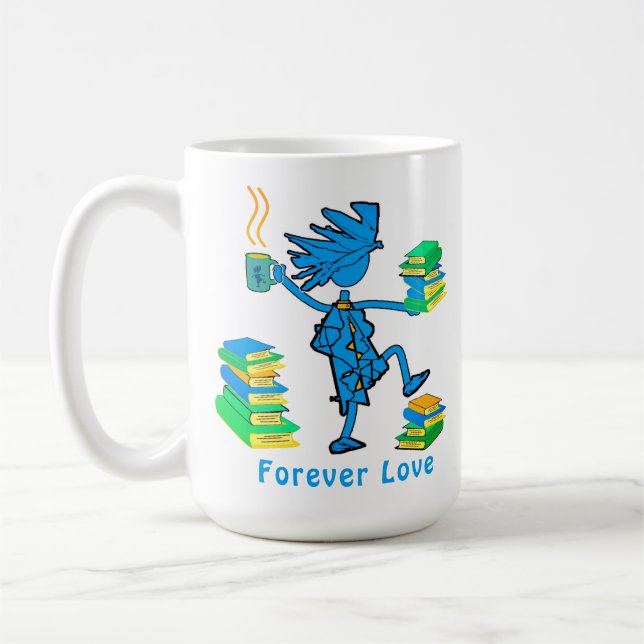 Bonus Mama! Liebe Books Kaffeezubereitung Tasse (Links)