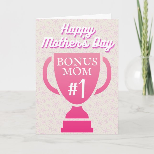 Bonus Maman #1 Carte de fête des mères (Devant)