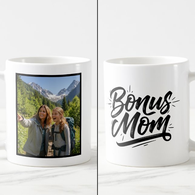 Bonus Mom Brush Script 1 Custom Photo Kaffeetasse (Von Creator hochgeladen)
