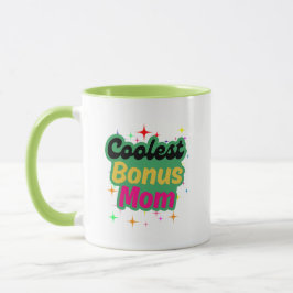 Bonus Mom giftful Design Typography Tasse