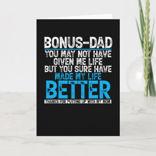 Bonus Papa Hat Mein Leben Besser Gemacht Geschenk Karte