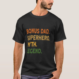Bonus Papa Superhelden Mythos Legende T-Shirt