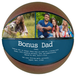 Bonus Vater Stepdad Definition Foto Blau Basketball