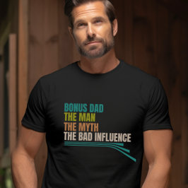Bonus Vater Vathers Day Funny Unique Men's T-Shirt
