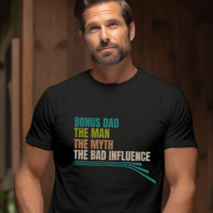 Bonus Vater Vathers Day Funny Unique Men's T-Shirt