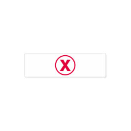 Bonuskarte - X Markiert den Platz - Klein Permastempel