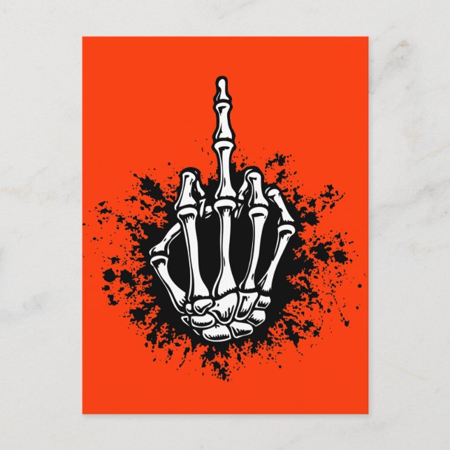 Bony Bird Postkarte (Vorderseite)