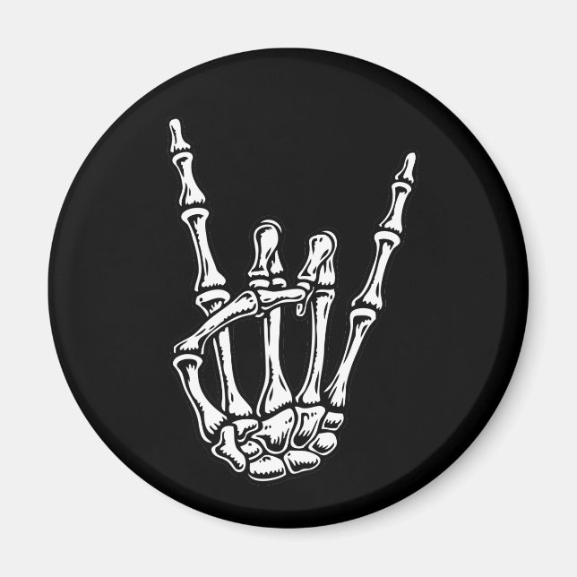 Bony Rock Hand Magnet (Vorne)