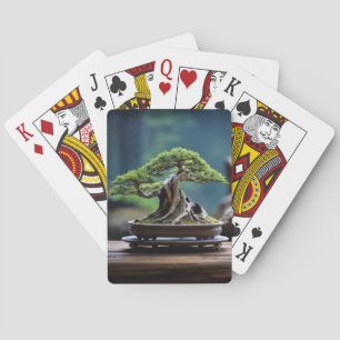 Bonzai Pflanze Ruhige Friedliche Natur Spielkarten