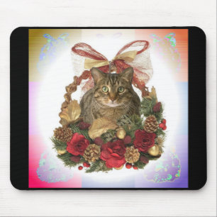 Bonze-Weihnachtskorb Mousepad