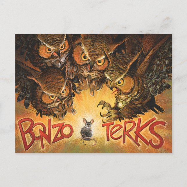 Bonzo Terks Postcard Postkarte (Vorderseite)