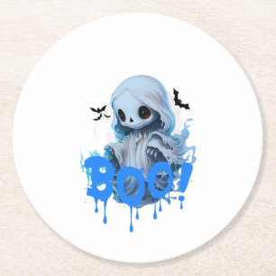 Boo 03 runder pappuntersetzer