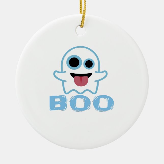 Boo Albern Funny Meme Keramik Ornament (Vorne)